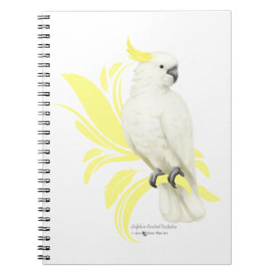 Carnet Cockatoo à pois de soufre