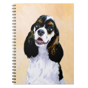 Carnet Cocker Spaniel (Parti) Peinture - Art Chien origin