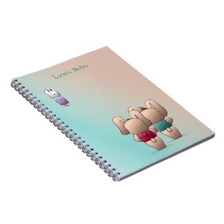 Carnet Coco adorable et lapins Izzy retournent à l'école