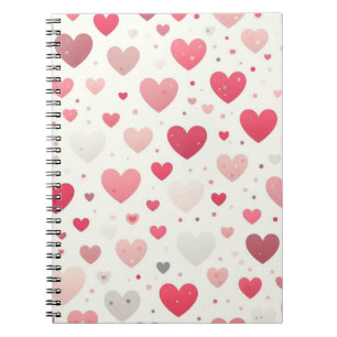 Carnet Coeur coloré de la Saint Valentin