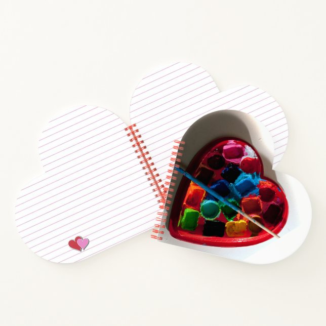 Carnet Coeur d'art (Intérieur)