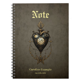 Carnet Coeur de vapeur,