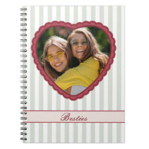 Cœur Dentelé Photo & Texte Personnalisés Meilleure