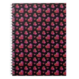 Carnet Cœur Tourbillonnant