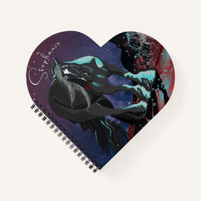 Carnet Coeur tzigane ~ Coeur (Devant)