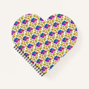 Carnet Coeurs colorés Design Saint Valentin