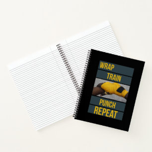 Carnet Coffre de formation Boxer Envelopper Train Répétit