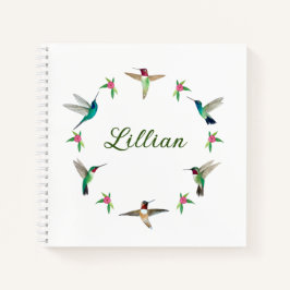 Carnet Colibri personnalisé