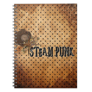Carnet Collage de mot Steampunk