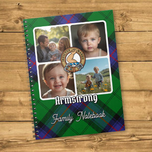 Carnet Collage de photos de la famille Armstrong