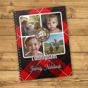 Carnet Collage de photos de la famille Cunningham