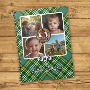 Carnet Collage de photos de la famille Currie