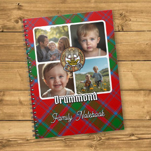 Carnet Collage de photos de la famille Drummond