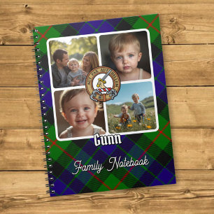 Carnet Collage de photos de la famille Gunn
