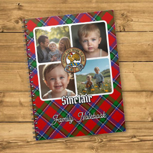 Carnet Collage de photos de la famille Sinclair