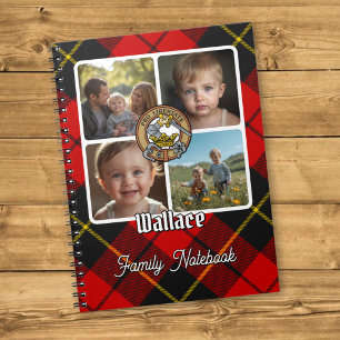 Carnet Collage de photos de la famille Wallace
