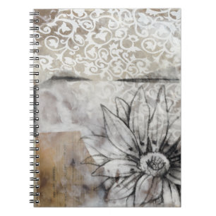 Carnet Collage Fleur II