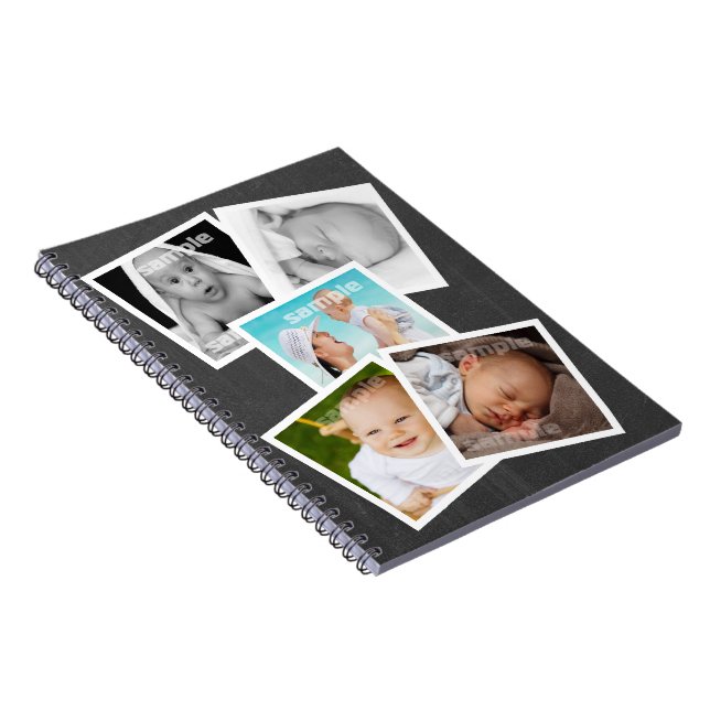 Carnet Collage photo personnalisé (Côté Droit)