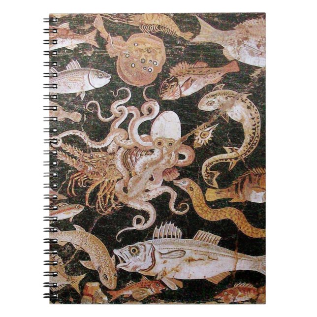 CARNET COLLECTE POMPEII / OCÉAN - SCÈNE DE VIE MARINE (Devant)
