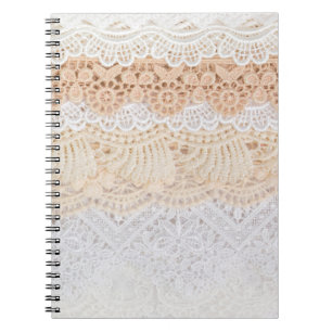 Carnet Collection de cheminée en dentelle fleurie sans so