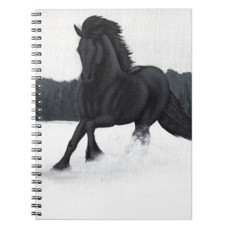 Carnet Collection de cheval de neige
