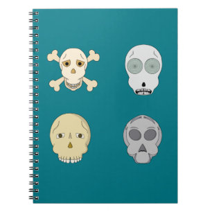 Carnet Collection de crânes adorables