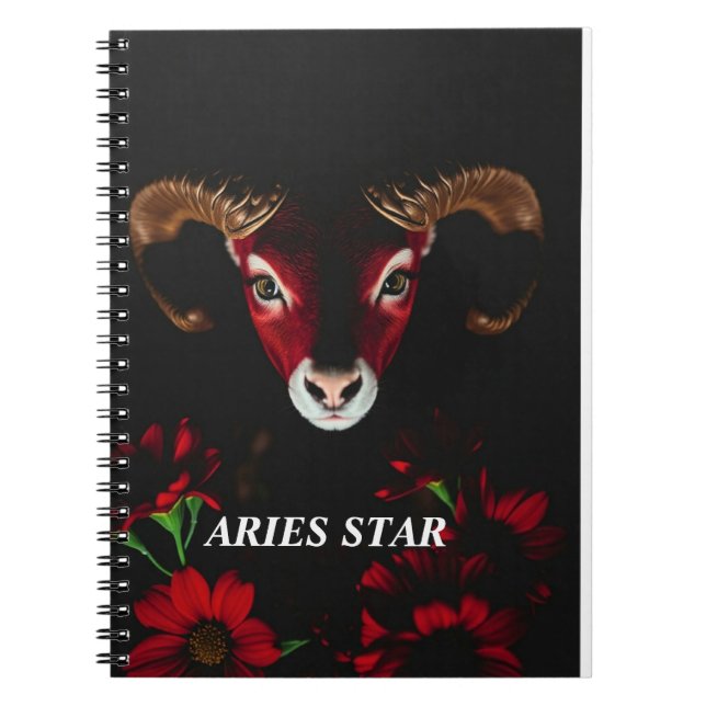 Carnet Collection des signes Aries (Devant)