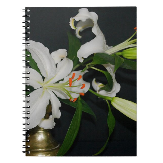 Carnet Collection Irlandaise de laiton et de fleurs (Devant)