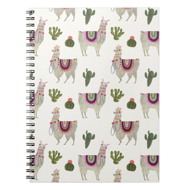 Carnet Collection Llamarama | Cute Llamas (Devant)