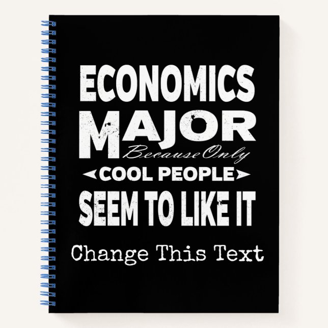 Carnet Collège D'Économie Major Seulement Les Cool L'Appr (Devant)