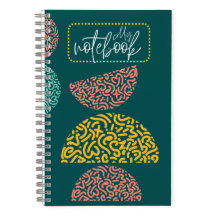 College ruled Hard Cover notebook