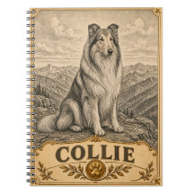Colley, chien de patrimoine vintage