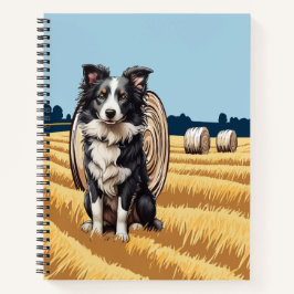 Carnet Collie frontalier à la ferme
