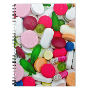 Carnet Colorant pilules produit personnalisé