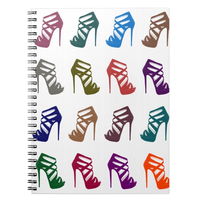 Carnet coloré fascinant chic de coutume de (Devant)