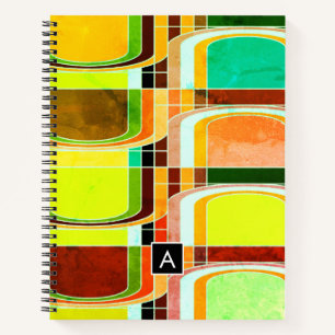 Carnet Coloré Funky Retro Inspiré