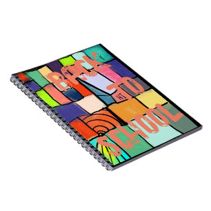 Carnet Coloré, Gai, Accueillant, Lumineux