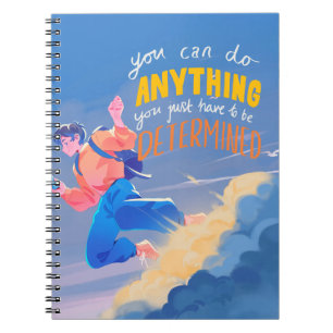 Carnet coloré inspiré des animaux avec motivation