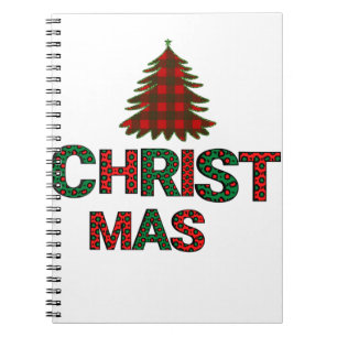 Carnet Colorful Christmas Tree