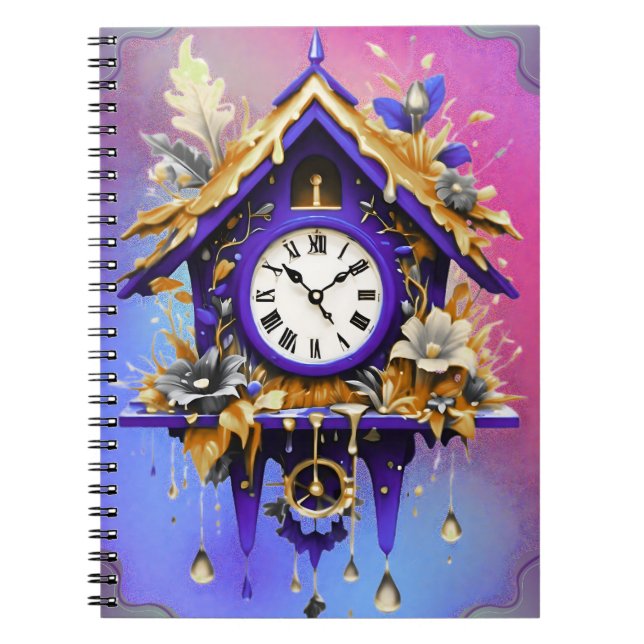 Carnet Colorful wall clock (Devant)