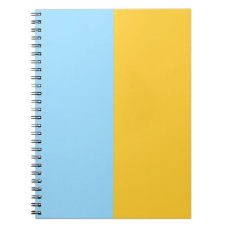 Carnet Columbia Blue and Gold PERTOM