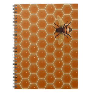 Carnet Comb de miel et abeille