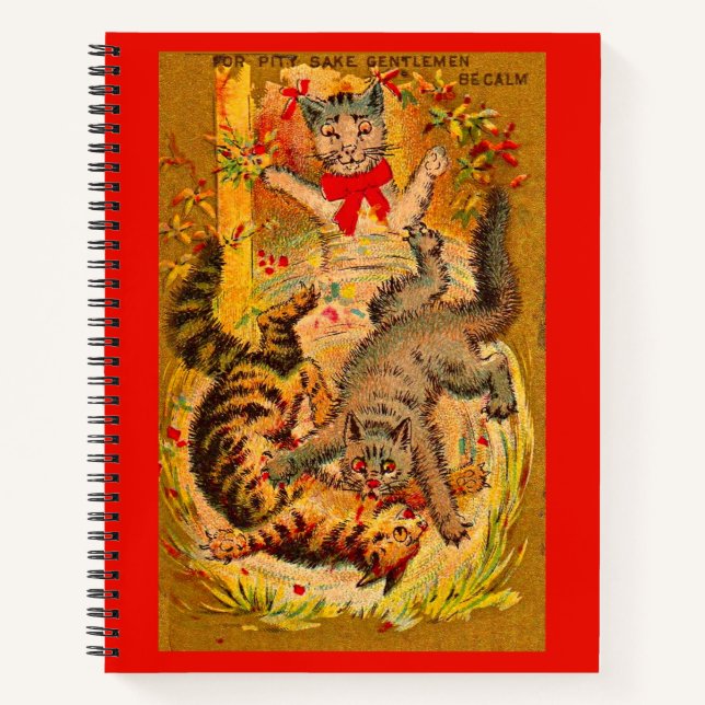 Carnet combat de chat (Devant)