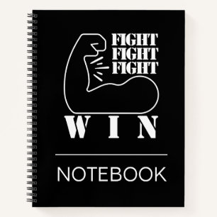 Carnet Combattre, combattre, combattre, gagner