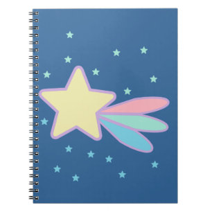 Carnet Comète étoile filante mignonne