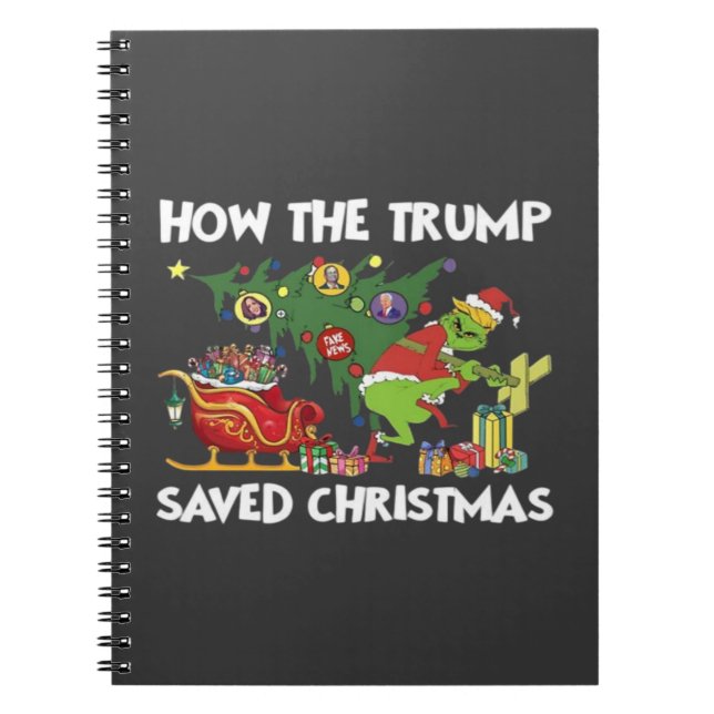 Carnet Comment Trump a sauvé Noël (Devant)