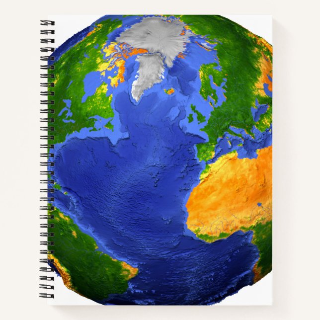 Carnet Complétez La Terre Avec Des Données Topographiques (Devant)