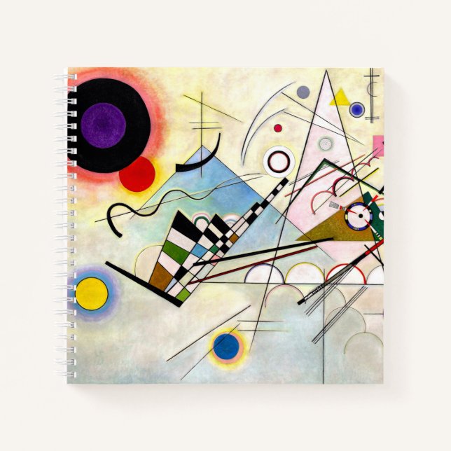 Carnet Composition 8 de Kandinsky (Devant)
