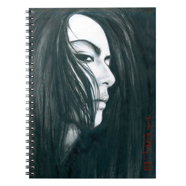 Carnet Comprimé/journal d'écriture d'homme de cascade (Devant)