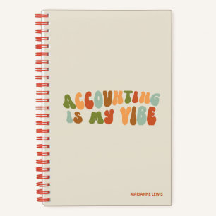 Carnet Comptabilité Groovy Est Mon Truc, Expert-Comptable
